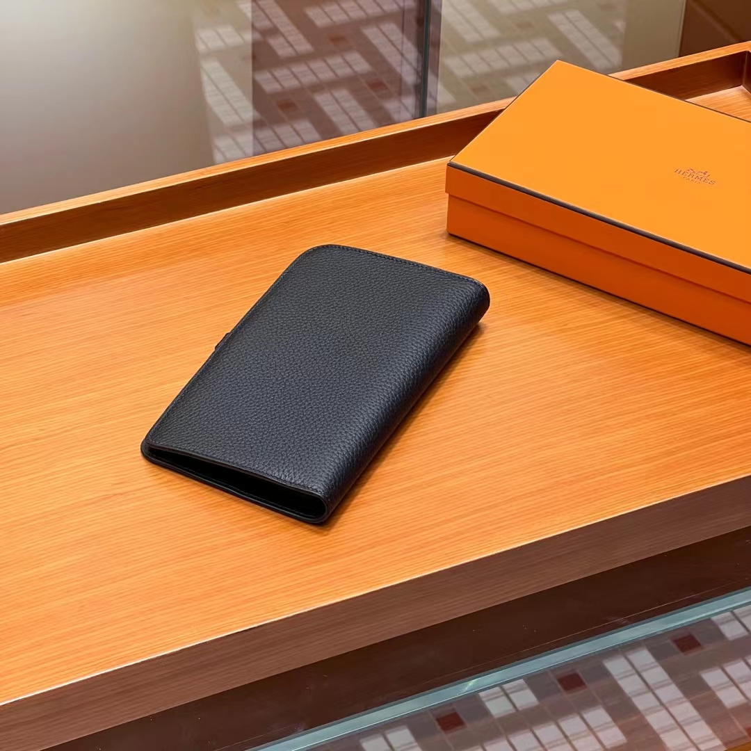 HERMES Wallet  Dogon 89 Nior  Alligator Full handmade