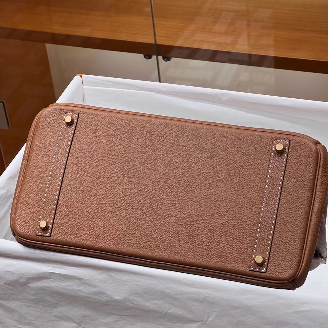 HERMES Birkin 40CM CK37 Togo Full handmade Birkin fatory