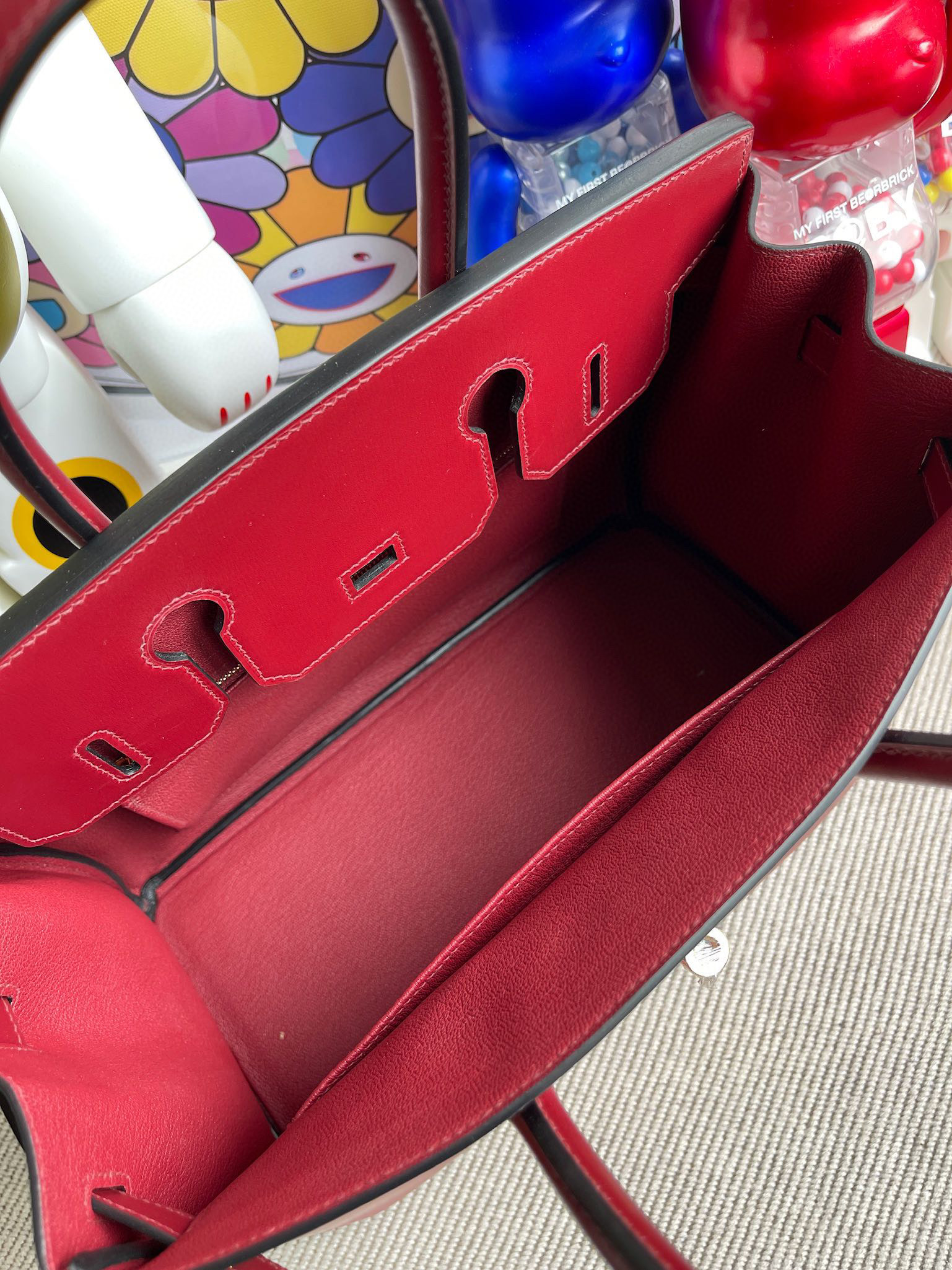 Hermes Birkin 30CM Boxcalf Rough H Gold Hardware Full Handmade