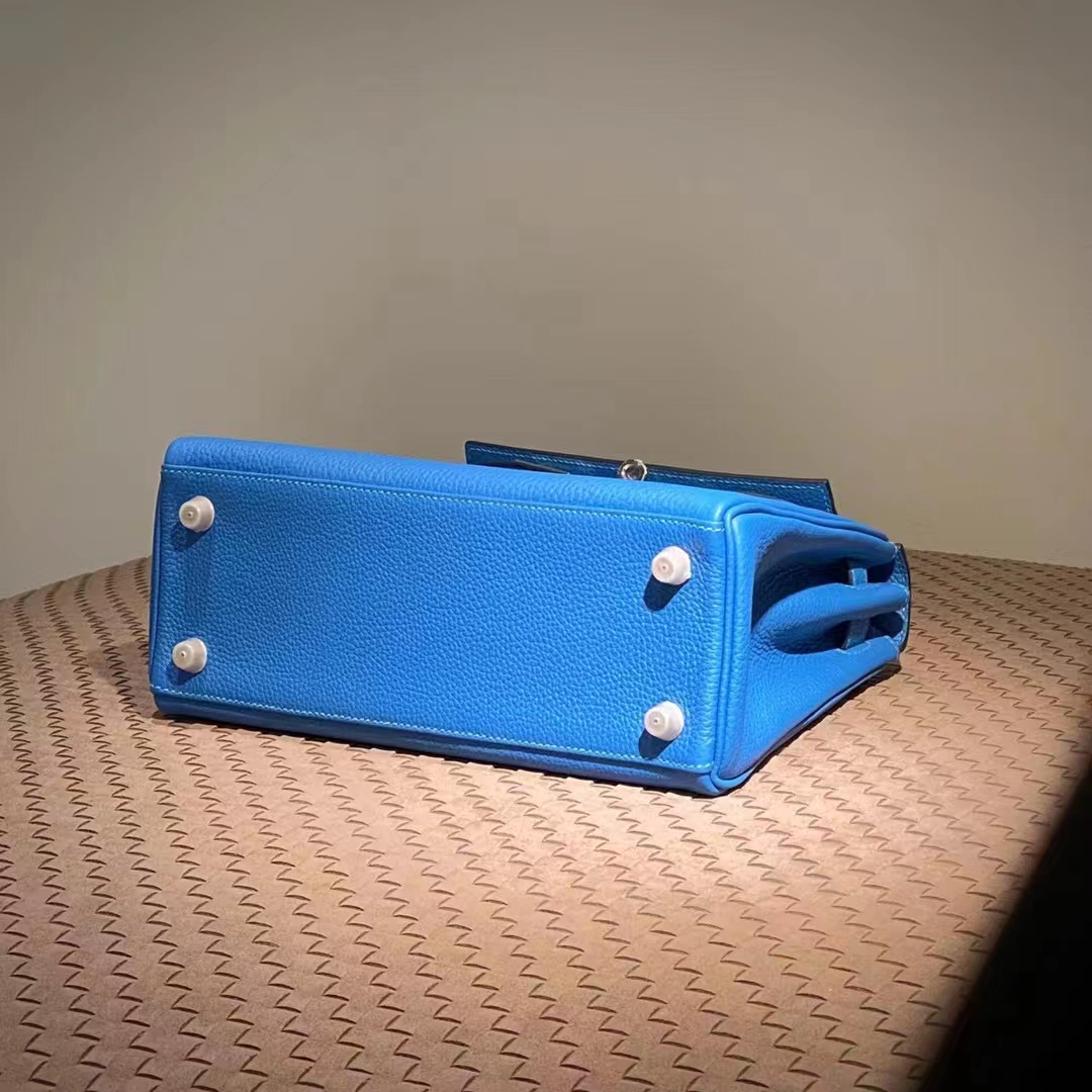 HERMES Kelly 25CM 7A Niloticus TOGO SHW Full handmade Kelly fatory