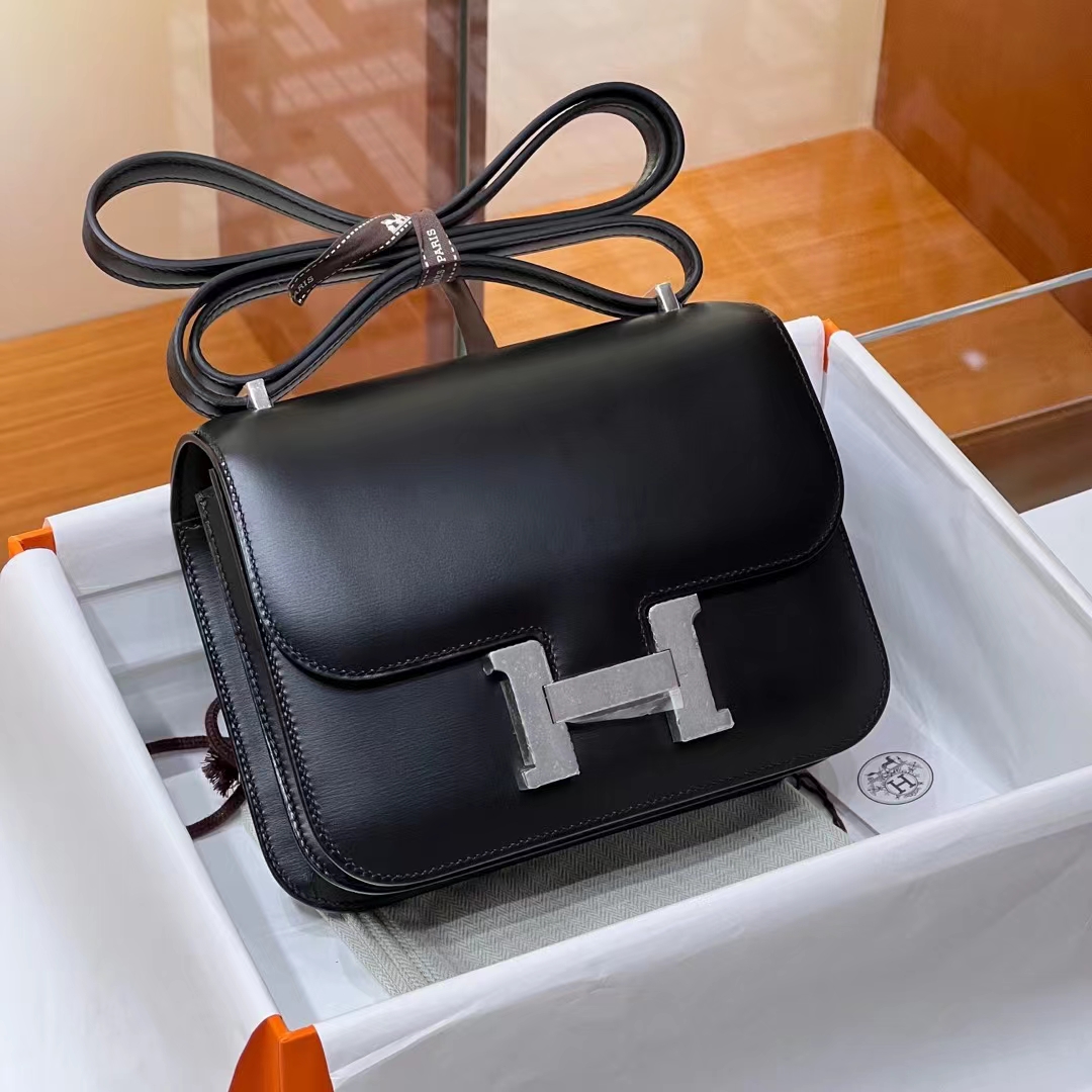 Constance 19CM CC89 Nior BOX Full handmade HERMES Fatory