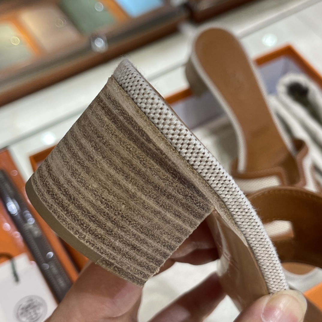 HERMES  Sandals New Slippers Handmade Italian lamb sole 10 days of shipment CK37