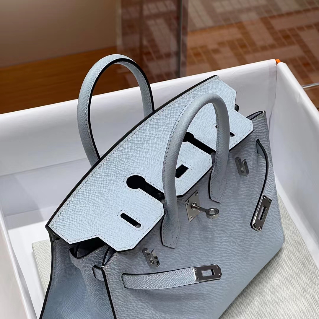 HERMES  Birkin 25cm T0 Epsom Full handmade Birkin Fatory 25x20x13cm