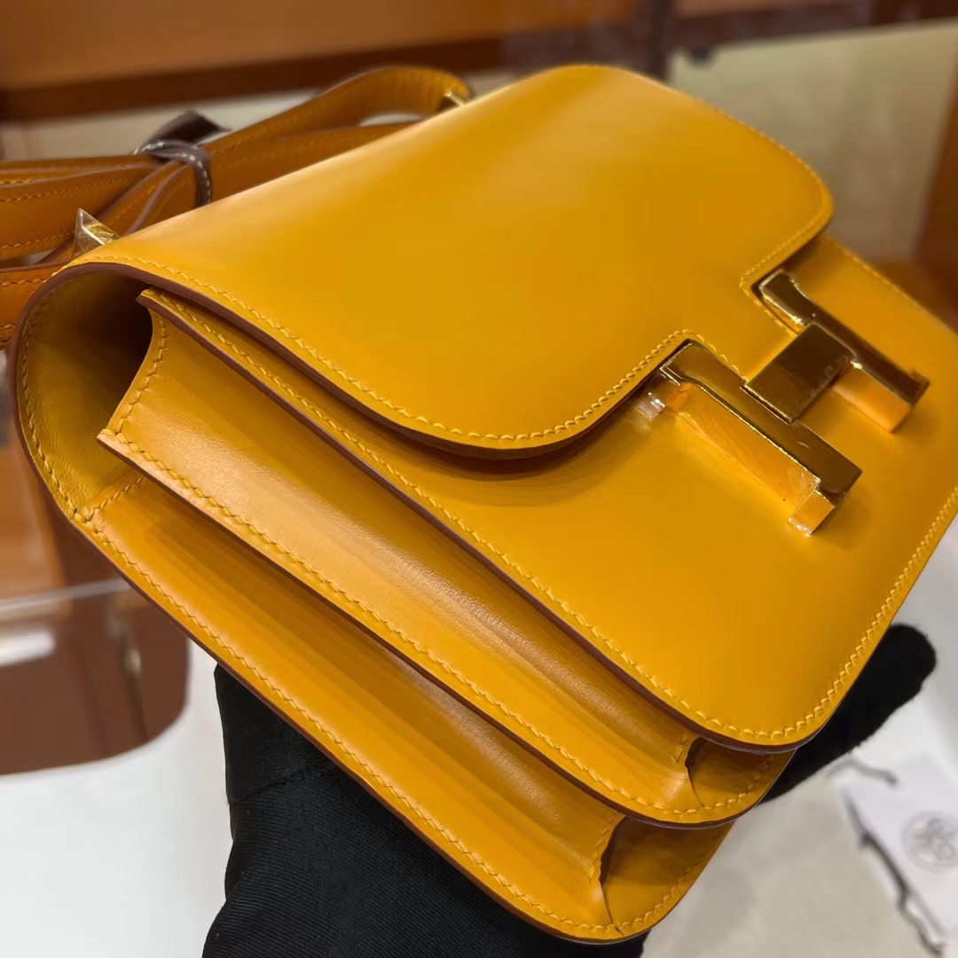 Constance 19CM 9D BOX Full handmade HERMES Fatory