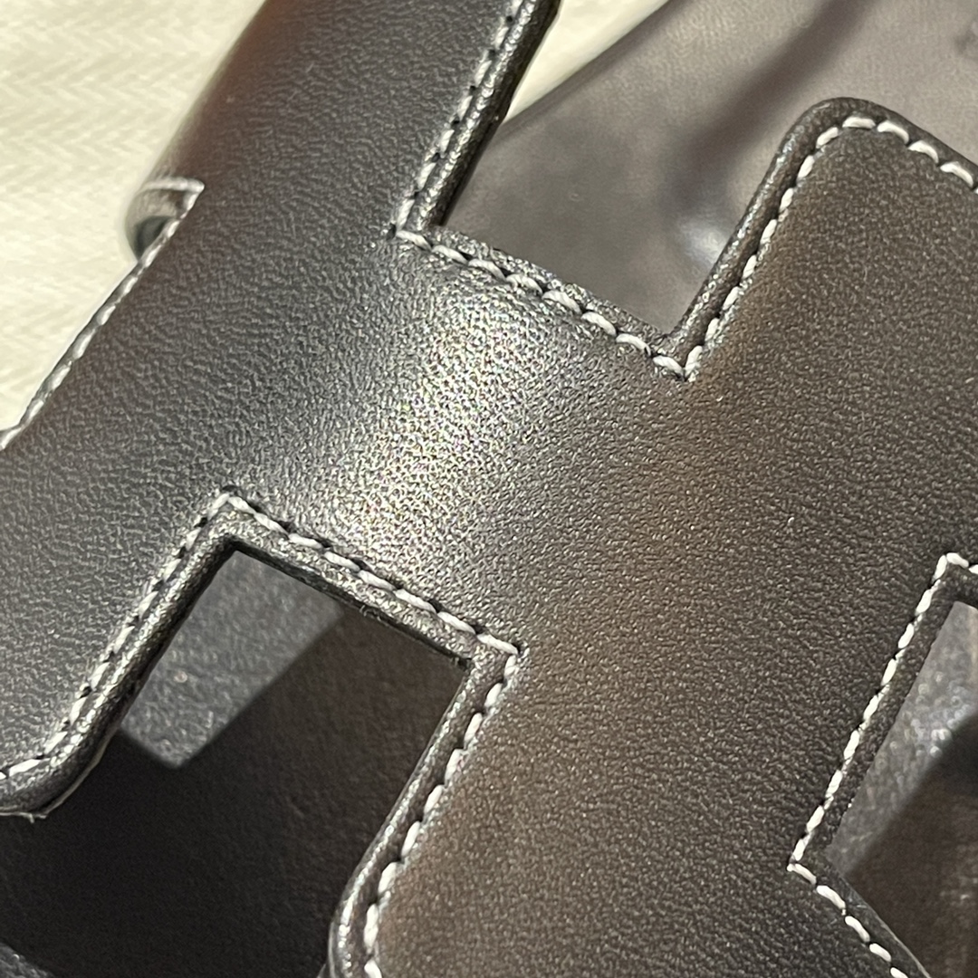 HERMES Sandals New Slippers Handmade Italian lamb sole 10 days of shipment CC89 Nior