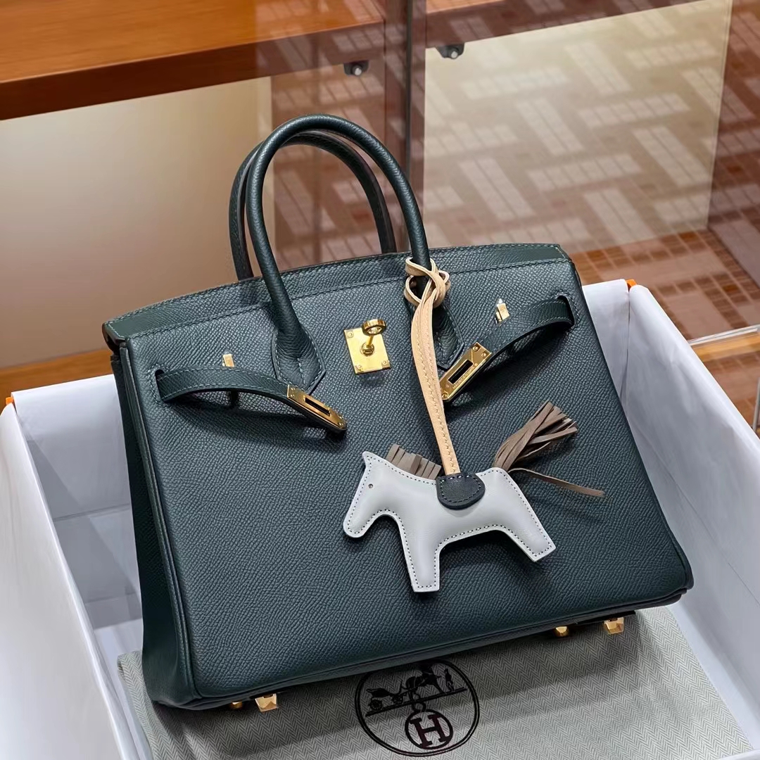 HERMES  Birkin 25cm 6O Epsom Full handmade Birkin Fatory 25x20x13cm
