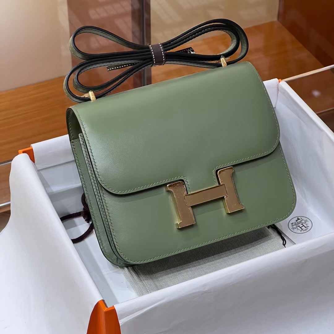 Constance 19CM 3i  BOX Full handmade HERMES Fatory