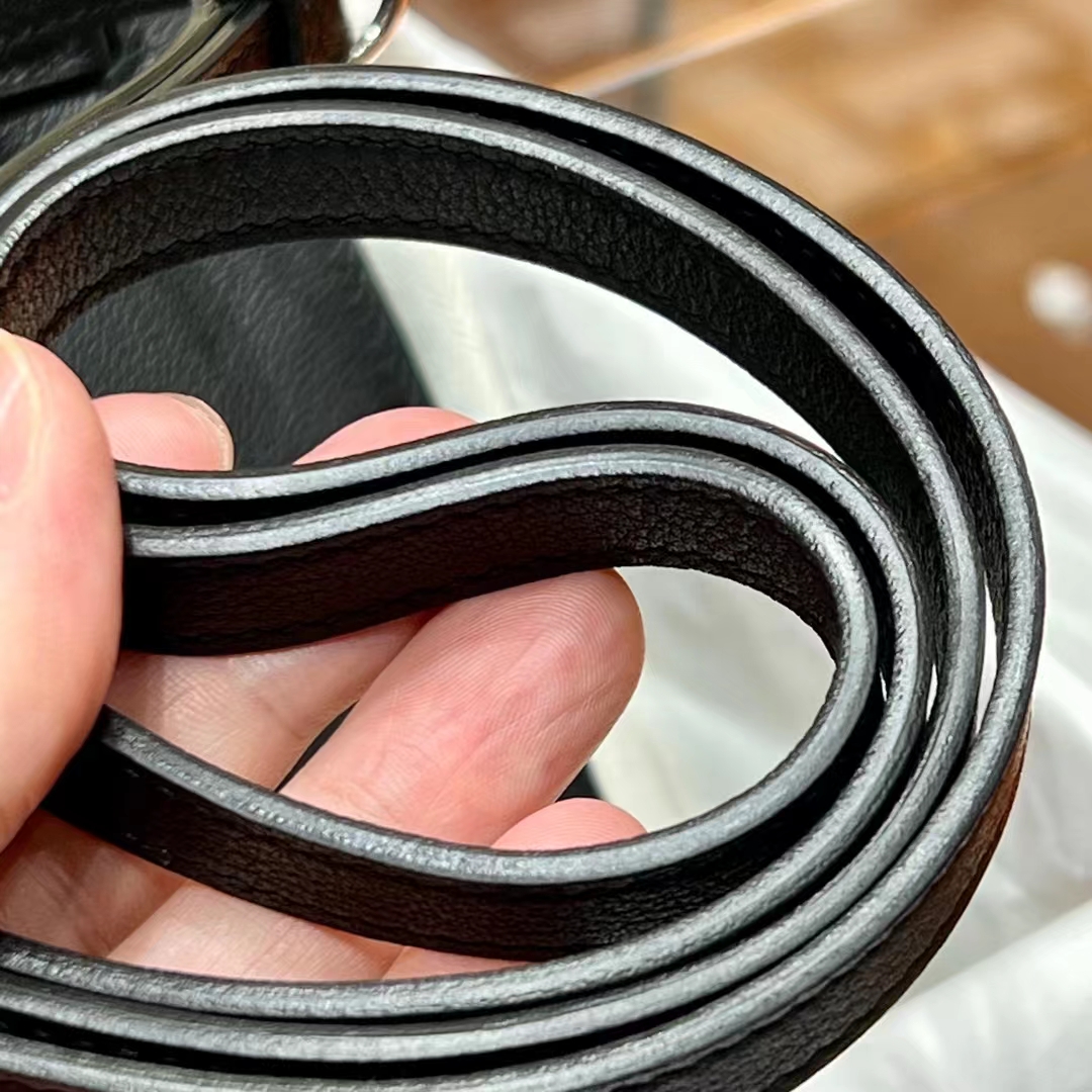 HERMES Kellydanse 22cm Evercolor CC89 Nior GOLD Hardware HandMade