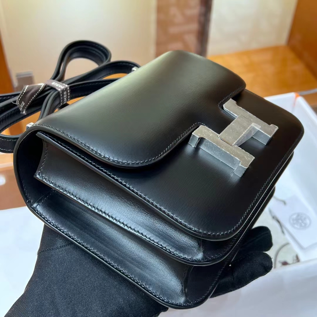 Constance 19CM CC89 Nior BOX Full handmade HERMES Fatory
