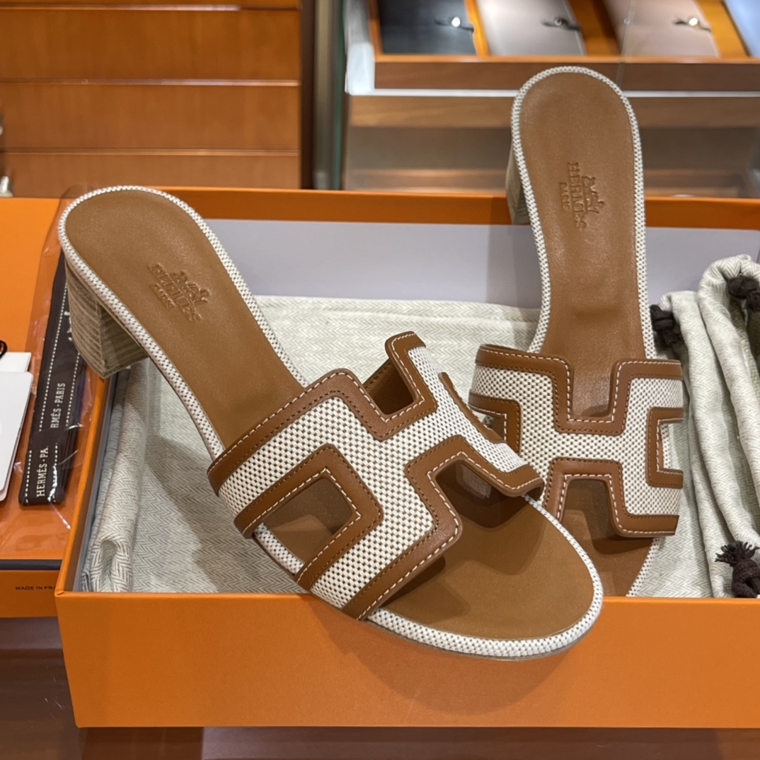 HERMES  Sandals New Slippers Handmade Italian lamb sole 10 days of shipment CK37