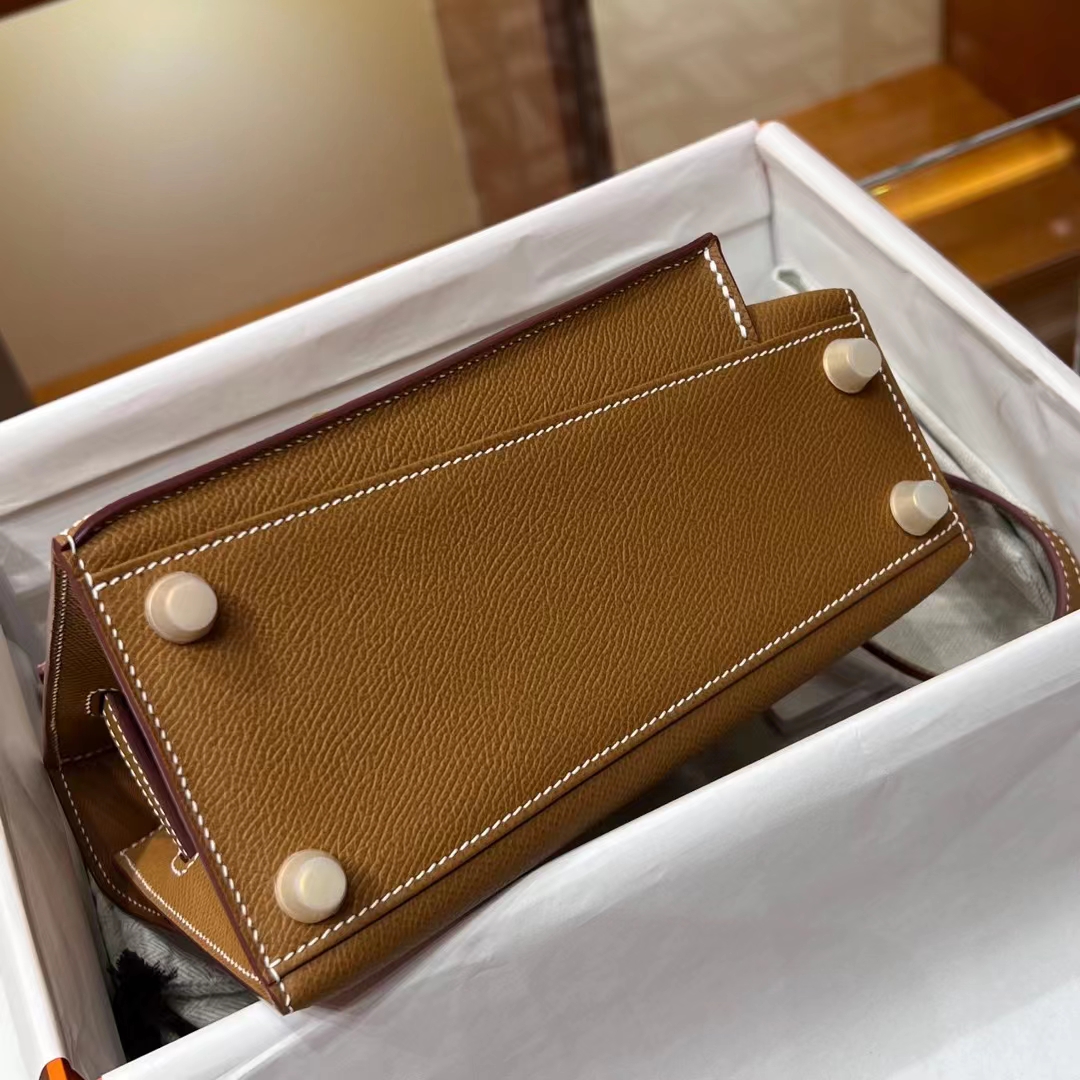 HERMES Kelly II Sellier CK37 GOLD Hardware HandMade