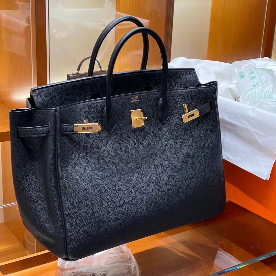 HERMES Birkin 40CM 89 Nior Togo Full handmade Birkin fatory