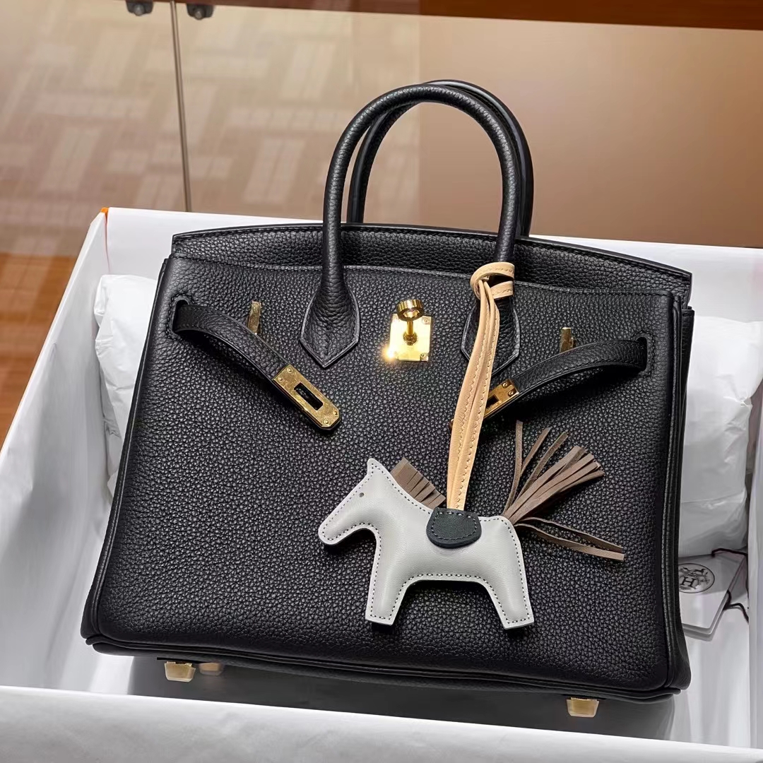 HERMES Birkin 25CM 89 Nior Togo Full handmade Birkin fatory GHW