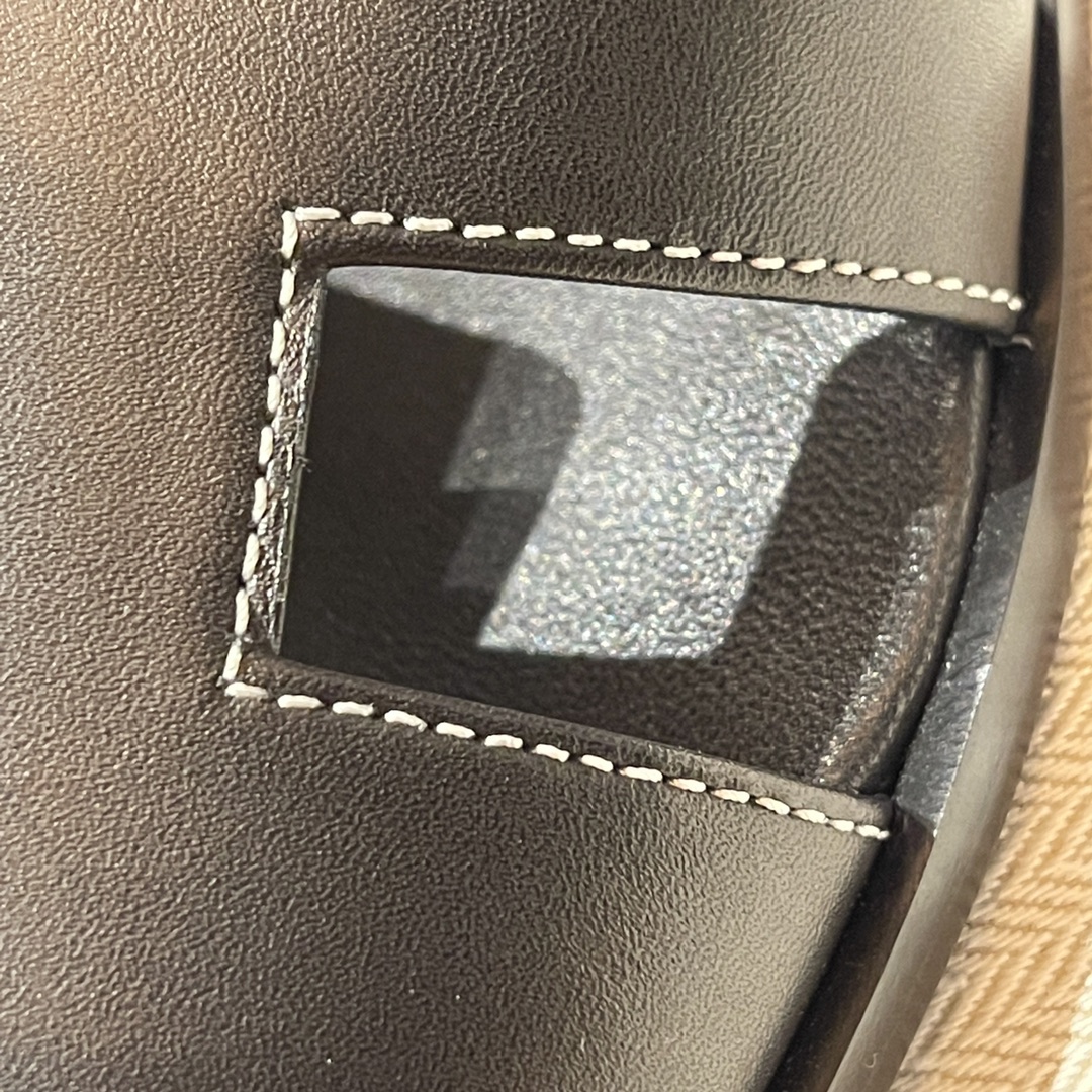 HERMES Sandals New Slippers Handmade Italian lamb sole 10 days of shipment CC89 Nior